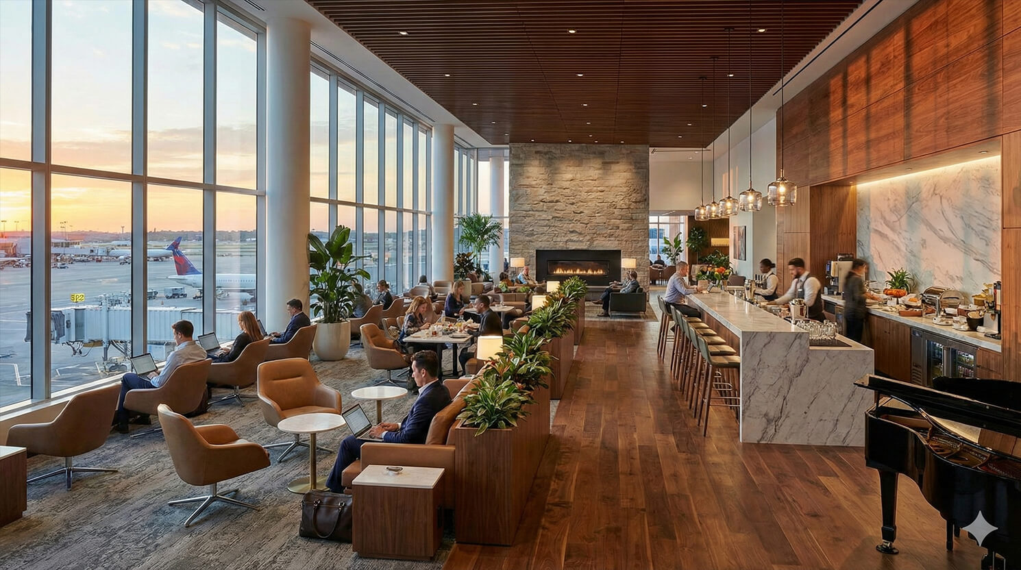 دخول مجاني إلى صالات المطارات