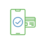 Direct payments icon indicating exclusion of third-party payment services
